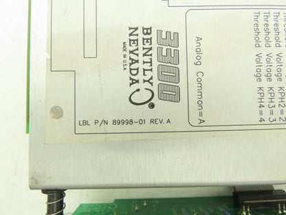 Bently Nevada 89998-01 System Monitor Module 3300 Dynamic Data Interface