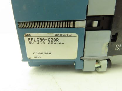 ABB Asea EFLG30-G20R Motor Starter Contactor 30A 240/500V AC/DC 15Hp 120V Coil