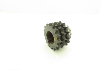 Martin E60B16H Tripple Roller Chain Sprocket #60 - 1/2" x 2" Bore 16 Tooth