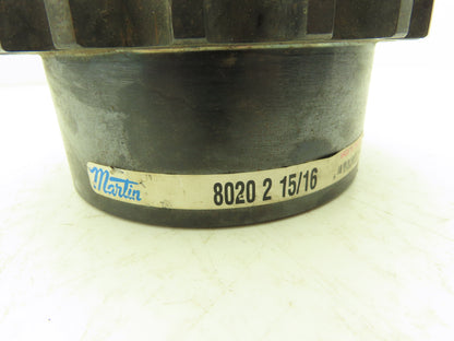 Martin 8020 2 15/16 8020 2 15/16 Roller Chain Sprocket #80/20 Tooth 2-15/16" ID