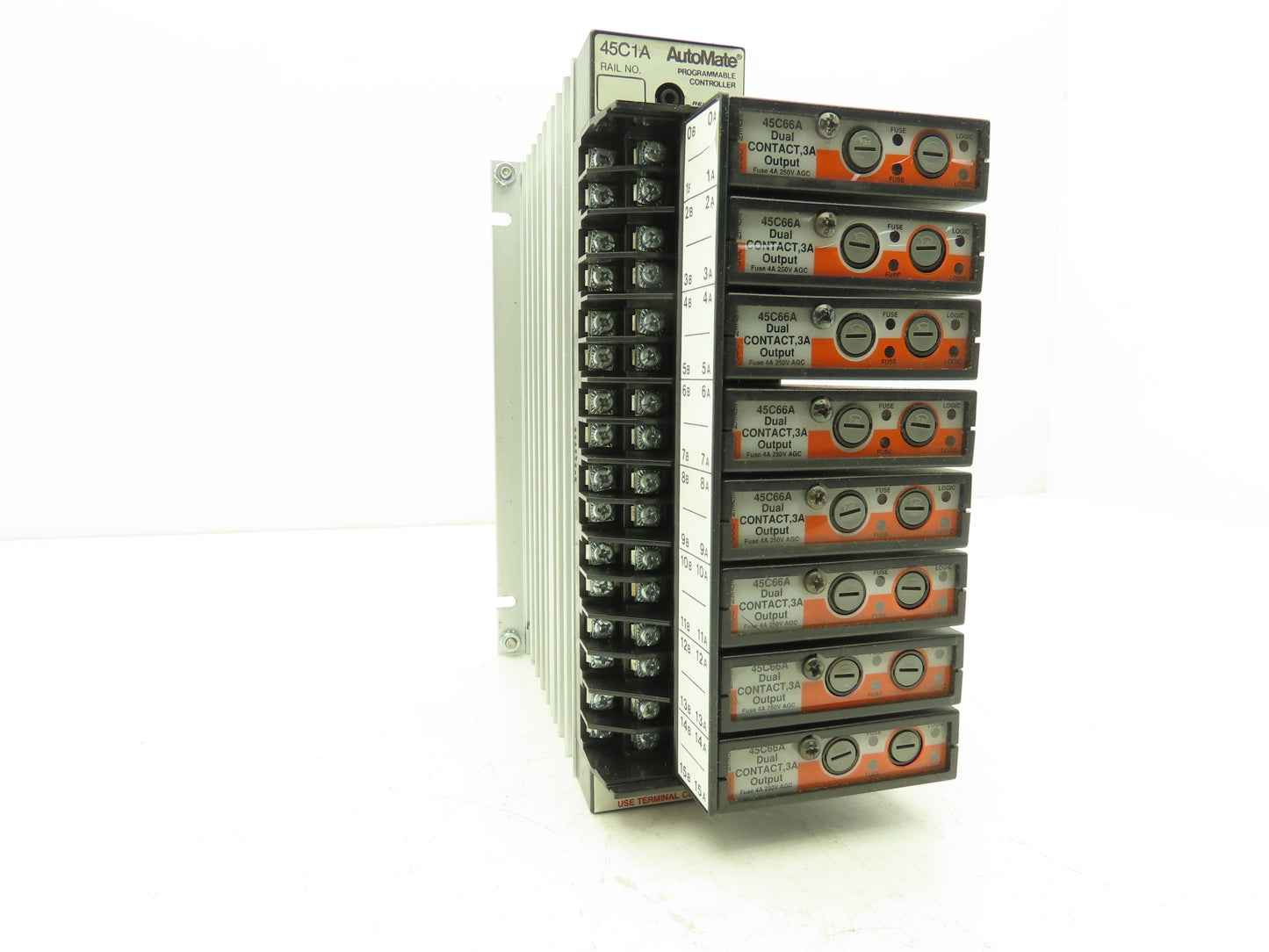 Reliance Electric 45C1A AutoMate Programmable Controller W/8 Dual 24V Outputs