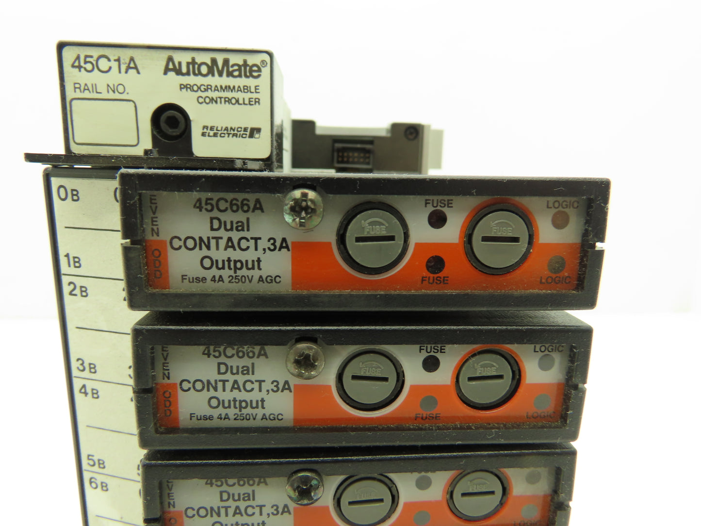 Reliance Electric 45C1A AutoMate Programmable Controller W/8 Dual 24V Outputs