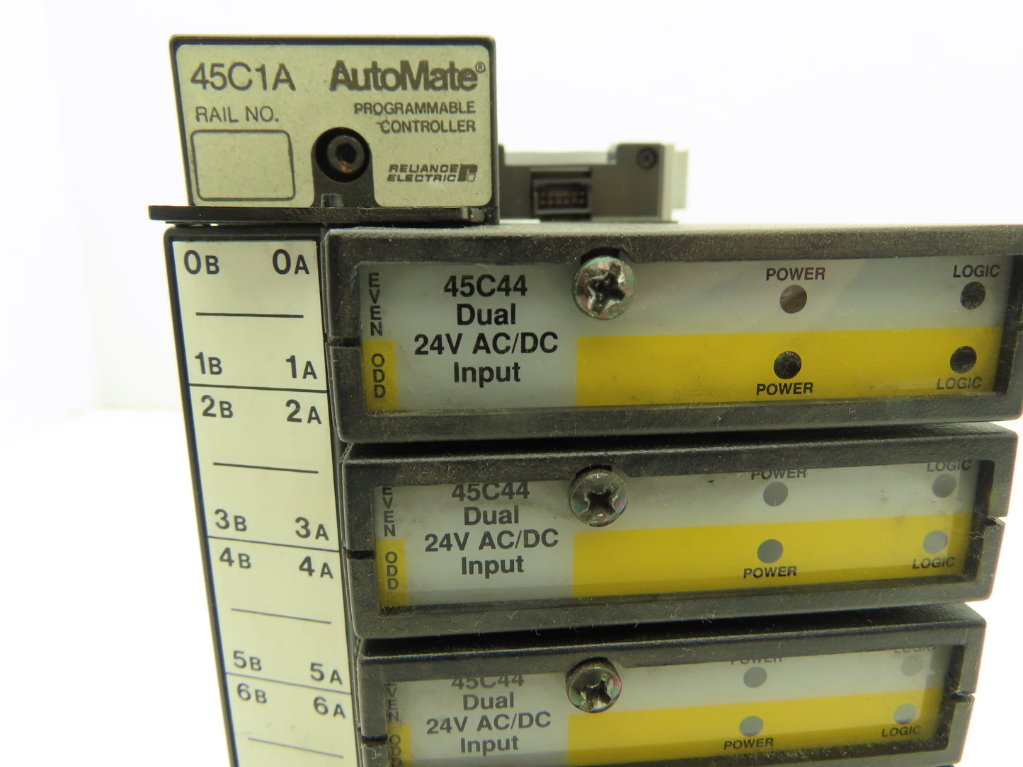 Reliance Electric 45C1A AutoMate Programmable Controller W/8 Dual 24V Inputs
