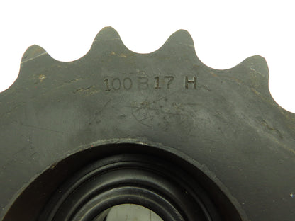 Martin 100B17H Roller Chain Sprocket Idler Bearing #100 Pitch 17th 1-1/2" Bore
