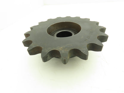 Martin 100B17H Roller Chain Sprocket Idler Bearing #100 Pitch 17th 1-1/2" Bore