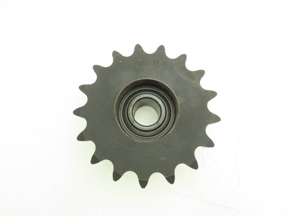 Martin 100B17H Roller Chain Sprocket Idler Bearing #100 Pitch 17th 1-1/2" Bore