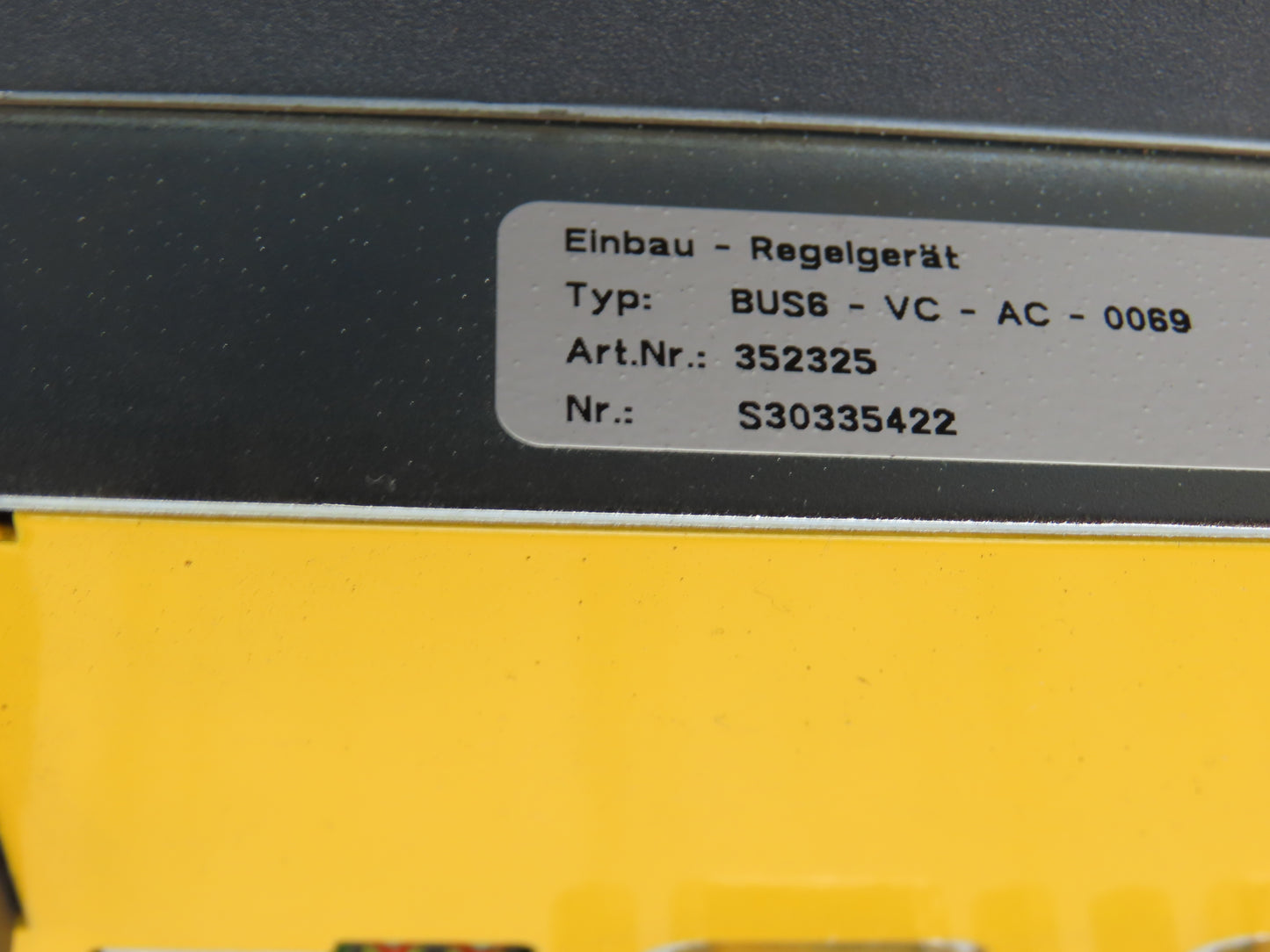 Baumuller BUM64F-300/390-54-M-038 PROTOTYPE III Power Unit With Control 400V 3Ph