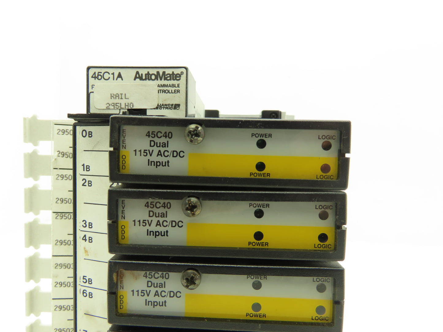 Reliance Electric 45C1A AutoMate Programmable Controller W/8 Dual 24V Inputs