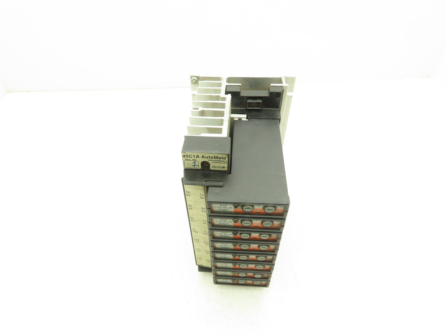 Reliance Electric 45C1A AutoMate Programmable Controller W/8 Dual 24V Outputs