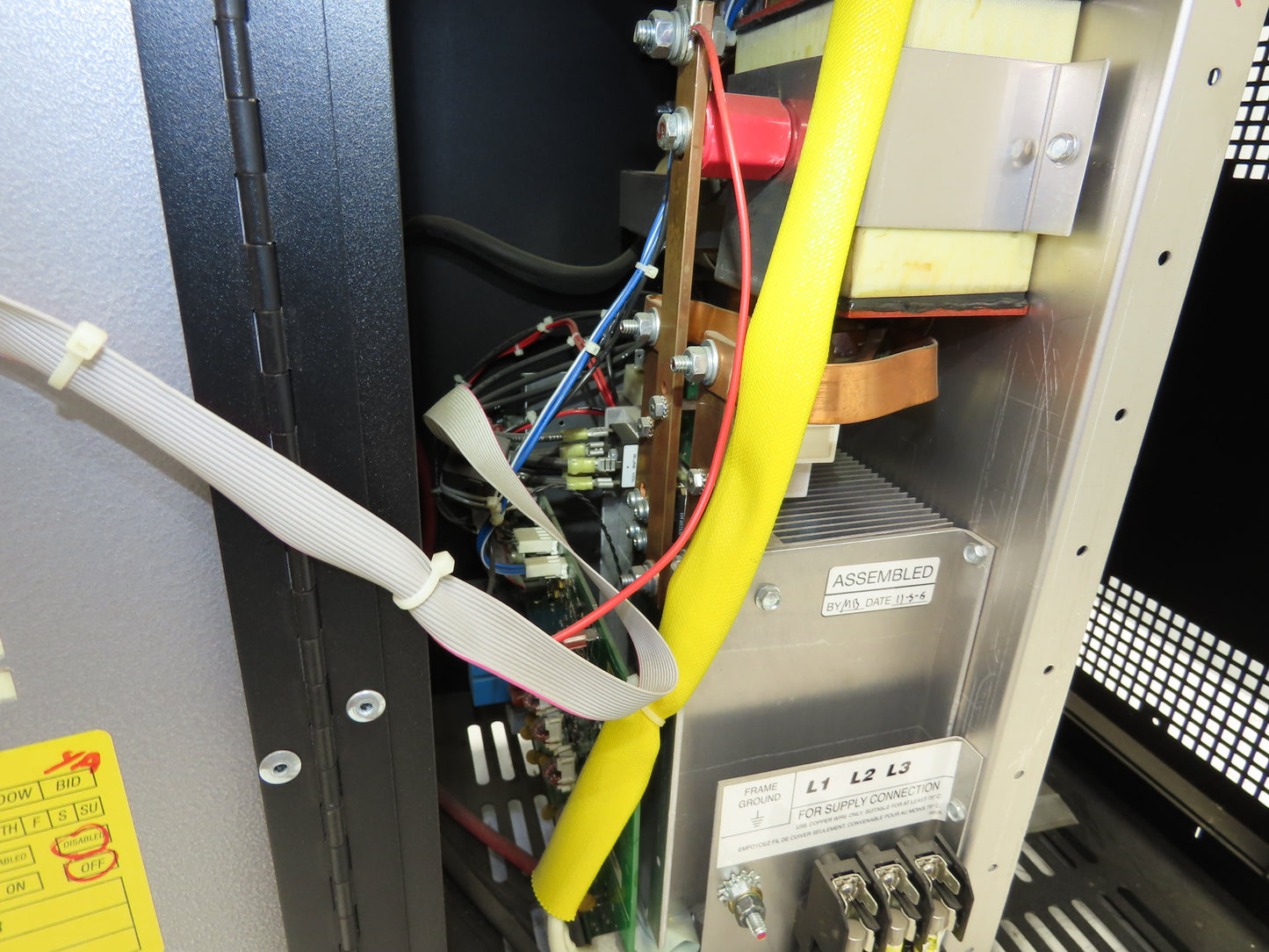 Ametek 500EC3-12S Eclipse II Forklift Battery Charger 24V 500Ah 240/480V 3Ph