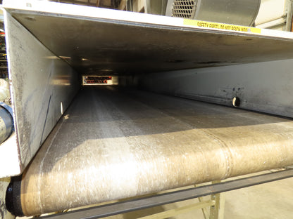 EMI Plastics 35"x 20' Belt Conveyor Dryer Tunnel 29"Bed 115V Variable Speed