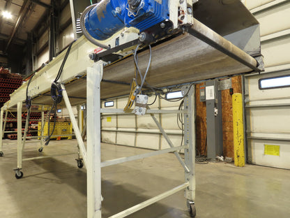 EMI Plastics 35"x 20' Belt Conveyor Dryer Tunnel 29"Bed 115V Variable Speed