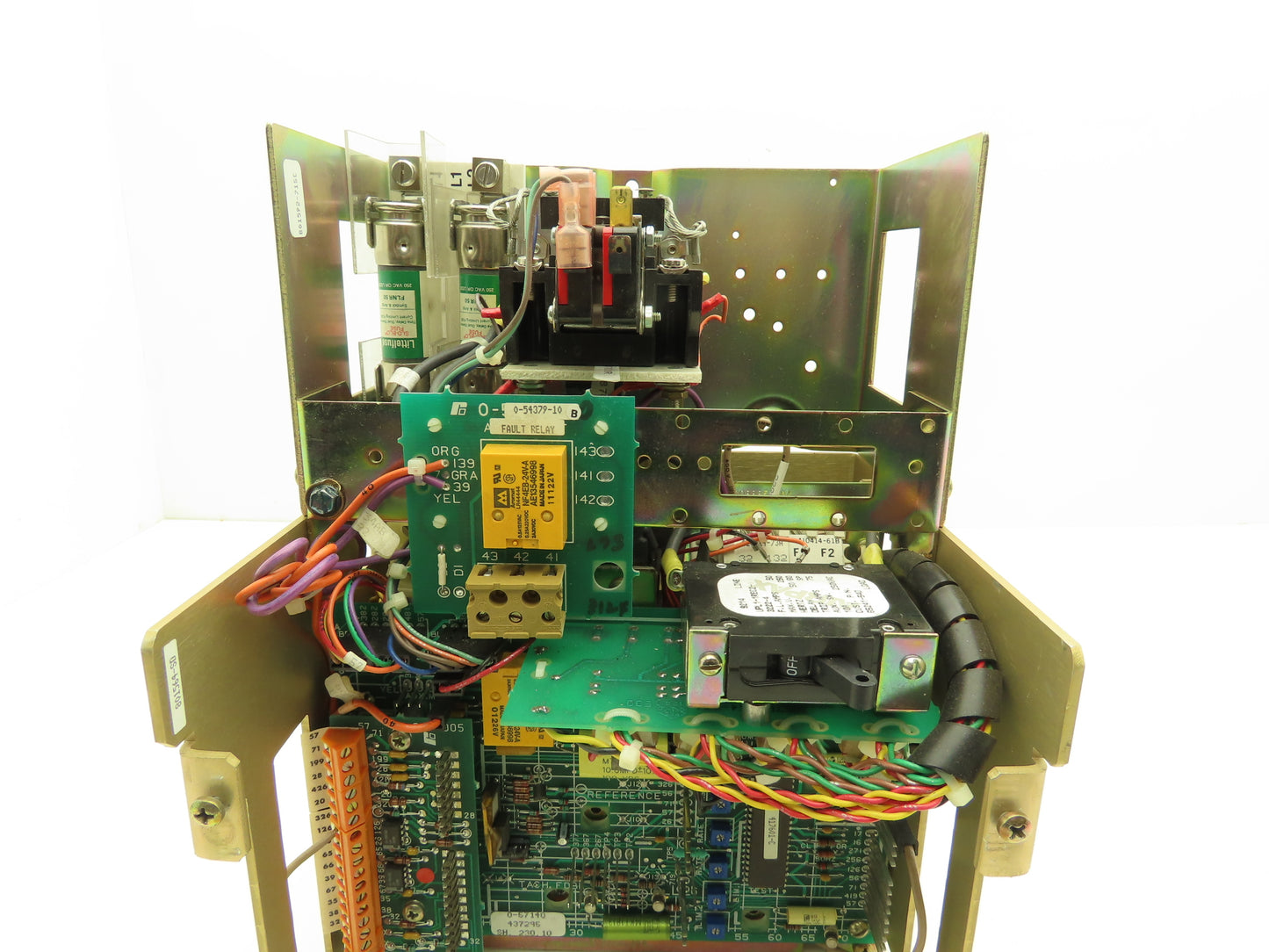 Reliance Electric 14C109U FlexPak Plus VS Drive 5Hp 230VAC Input 180VDC Out