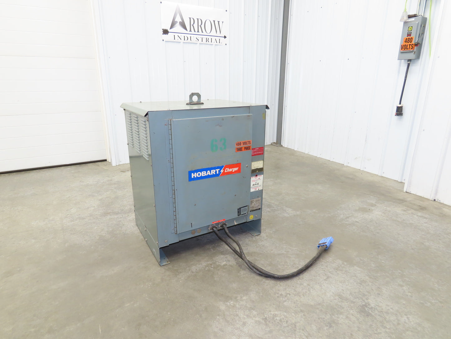 Hobart 3R24-1050 Forklift Battery Charger 48V 831-1050Ah 220A 208/240/480V 3Ph
