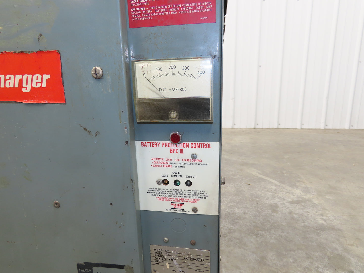 Hobart 3R24-1050 Forklift Battery Charger 48V 831-1050Ah 220A 208/240/480V 3Ph