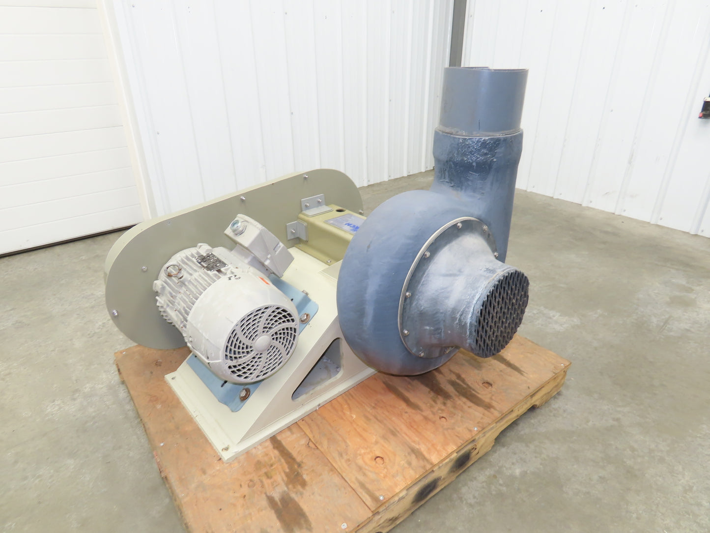 CI-8 PVC Centrifugal Blower Suction 18" Static Pressure Fan 1745 CFM 10Hp 3Ph 8"