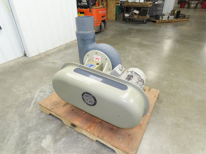 CI-8 PVC Centrifugal Blower Suction 18" Static Pressure Fan 1745 CFM 10Hp 3Ph 8"