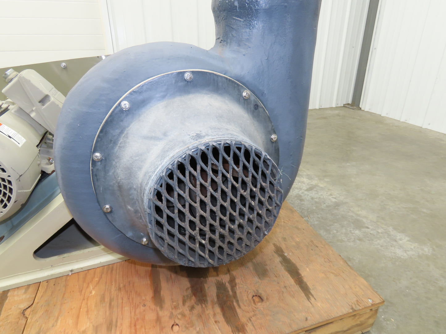 CI-8 PVC Centrifugal Blower Suction 18" Static Pressure Fan 1745 CFM 10Hp 3Ph 8"