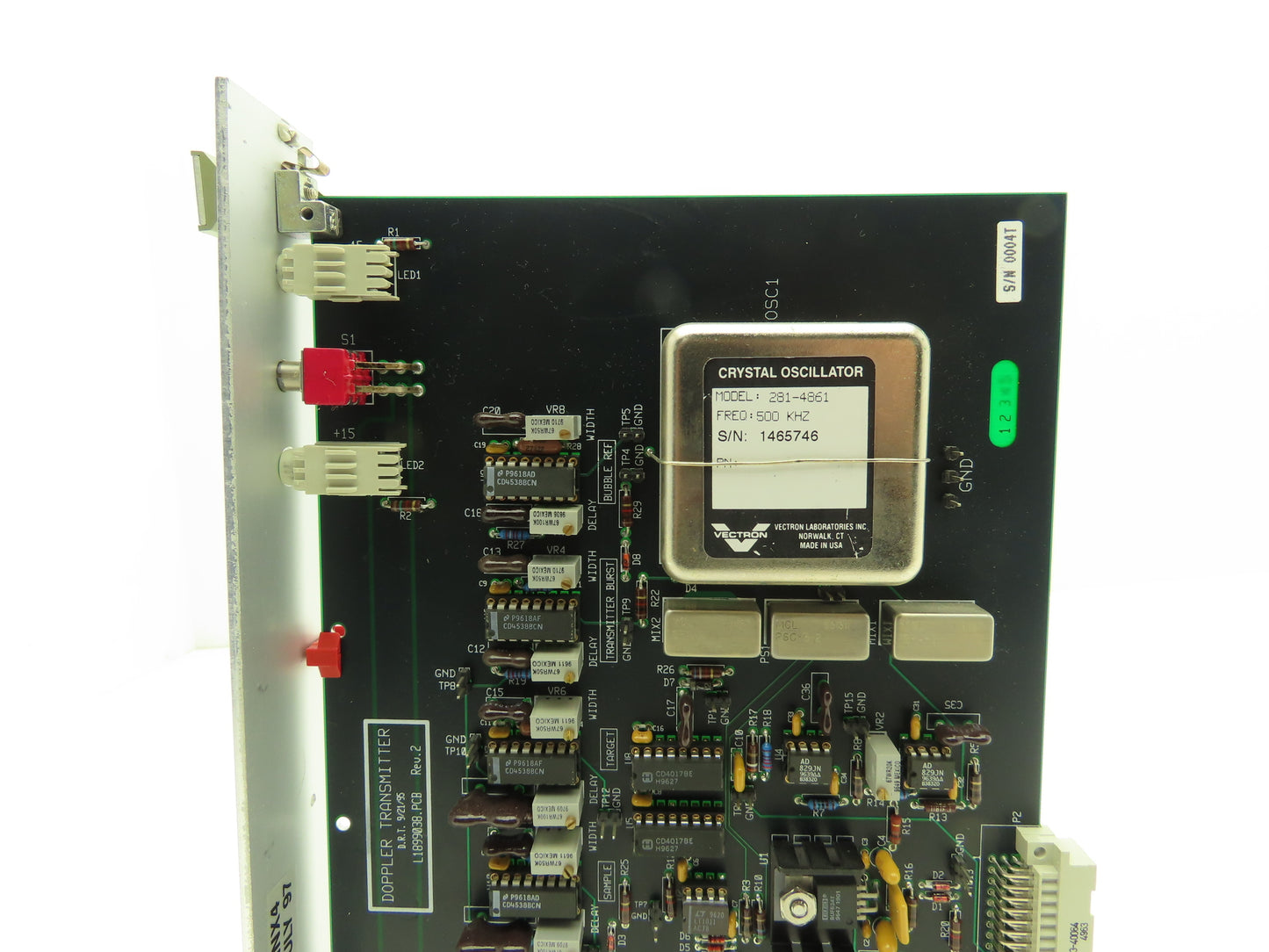 Doppler Transmitter L1899038.PCB Printed Circuit Control Board Rev 2