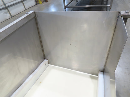 36"x 20' Stainless Portable Incline Conveyor 30"Belt 480V 3PH 100FPM Side Load