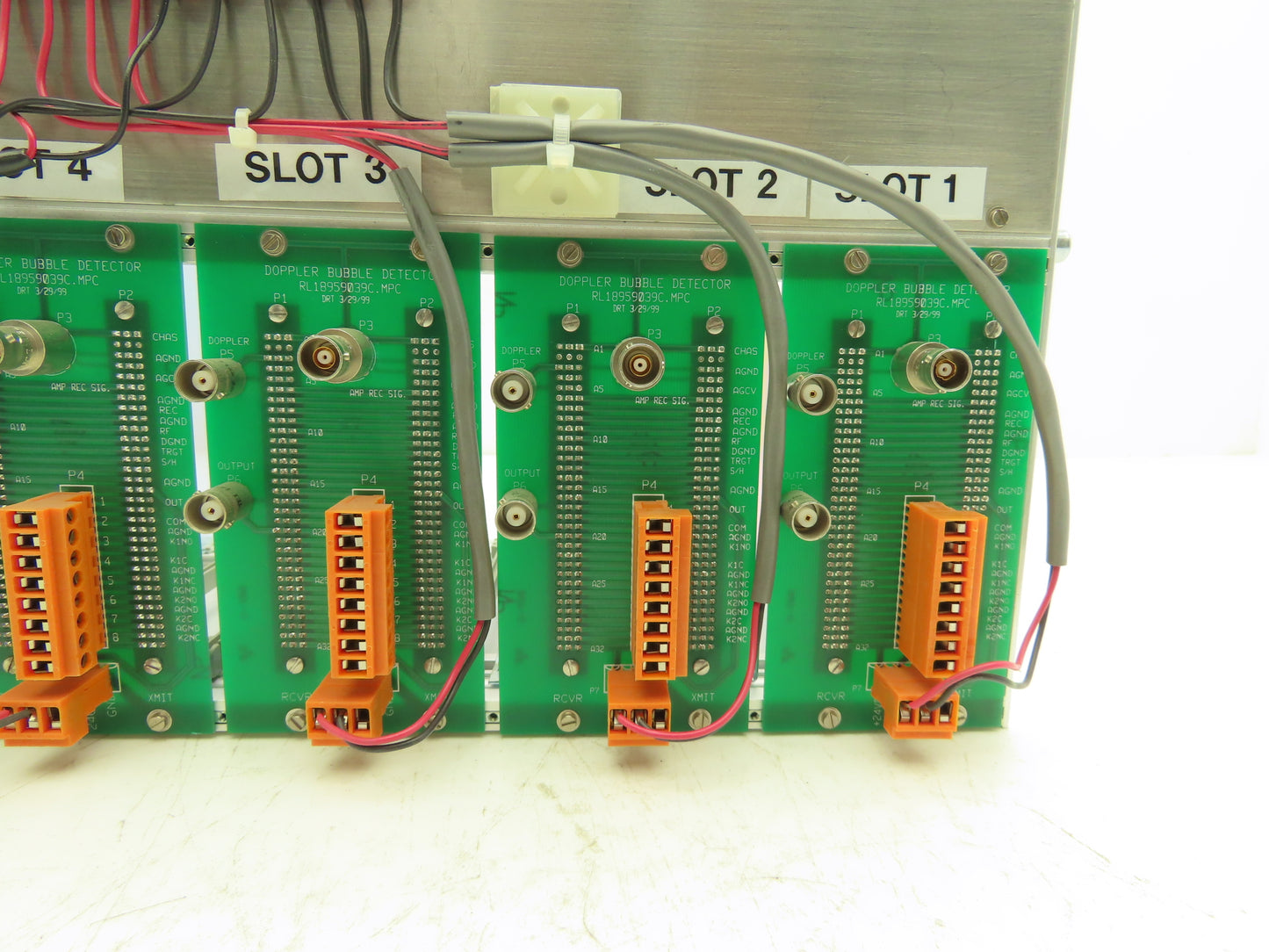 Slot Rack Backplane Assembly RL18959039D.MPC Doppler Bubble Detector RL18959039C