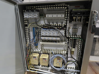 Fallas R400 Robotic Pick and Place Case Packer Infeed Sorter Conveyor 480V