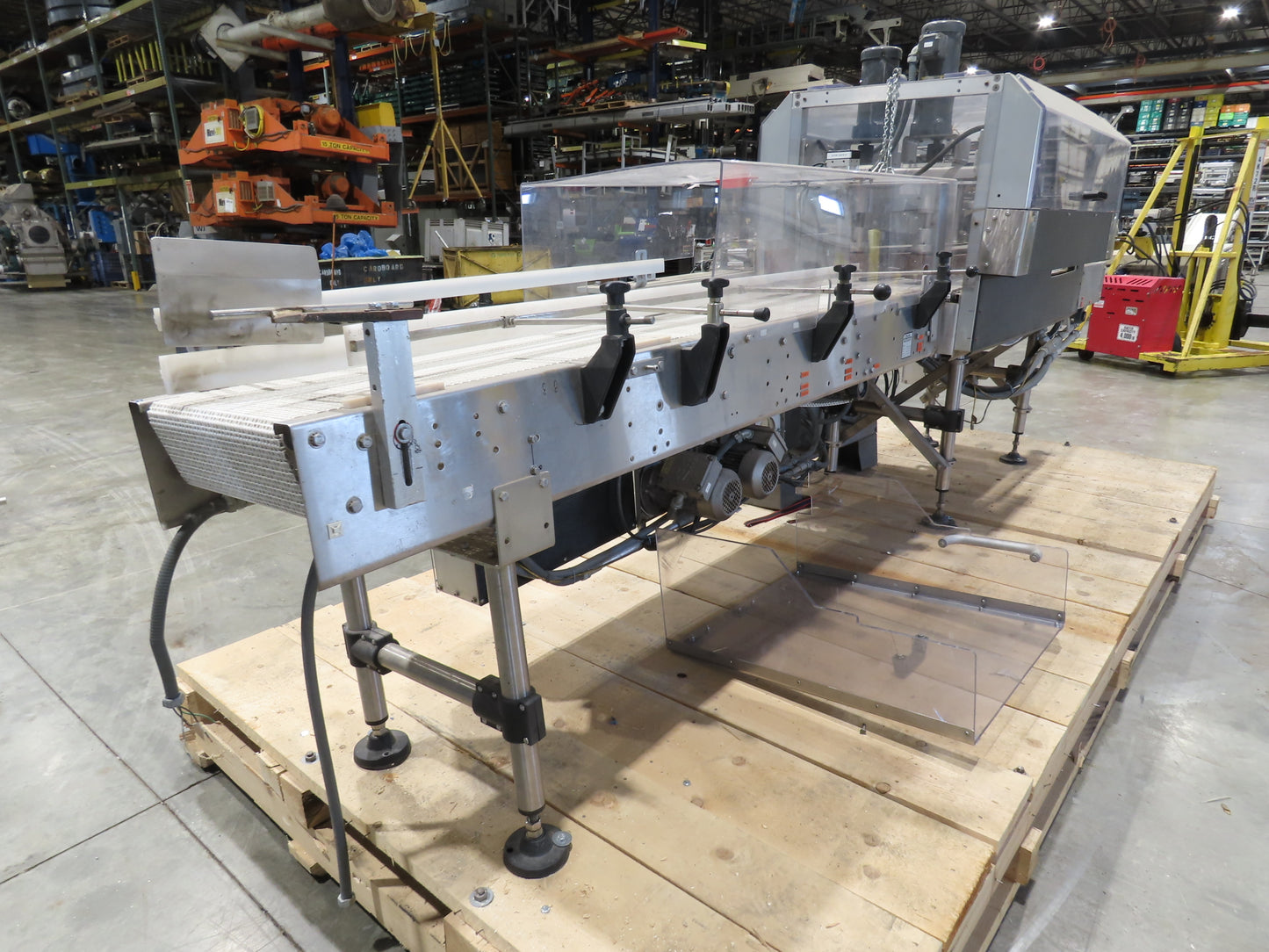 Fallas R400 Robotic Pick and Place Case Packer Infeed Sorter Conveyor 480V