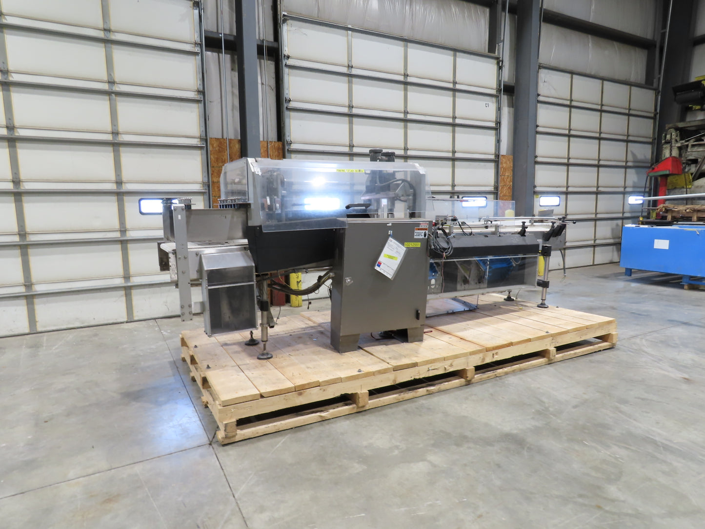 Fallas R400 Robotic Pick and Place Case Packer Infeed Sorter Conveyor 480V