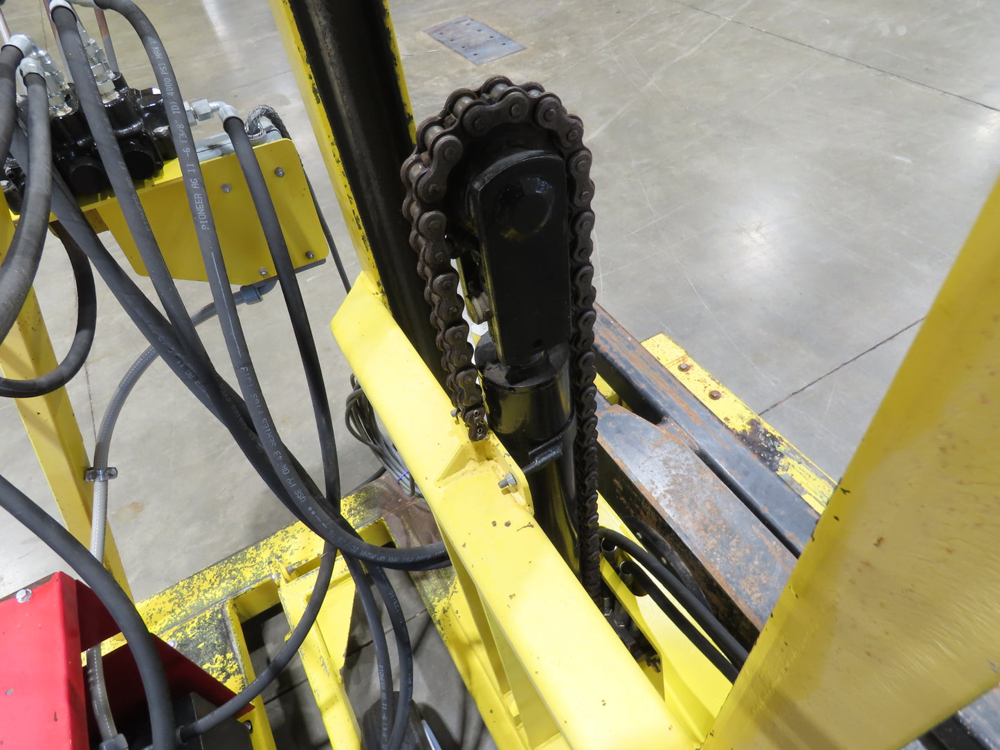 PWI 4K72R Mobile Frame Chassis Rotator RV Trailer Hydraulic 230/480V 3PH 4000lbs