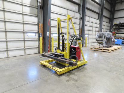 PWI 4K72R Mobile Frame Chassis Rotator RV Trailer Hydraulic 230/480V 3PH 4000lbs