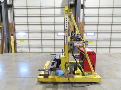 PWI 4K72R Mobile Frame Chassis Rotator RV Trailer Hydraulic 230/480V 3PH 4000lbs