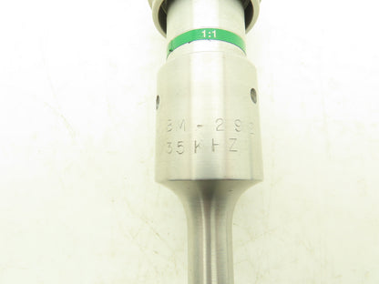 Rinco C35-4-11 Ultrasonic Welding Transducer Converter 35kHz w/Booster 3047 1:1