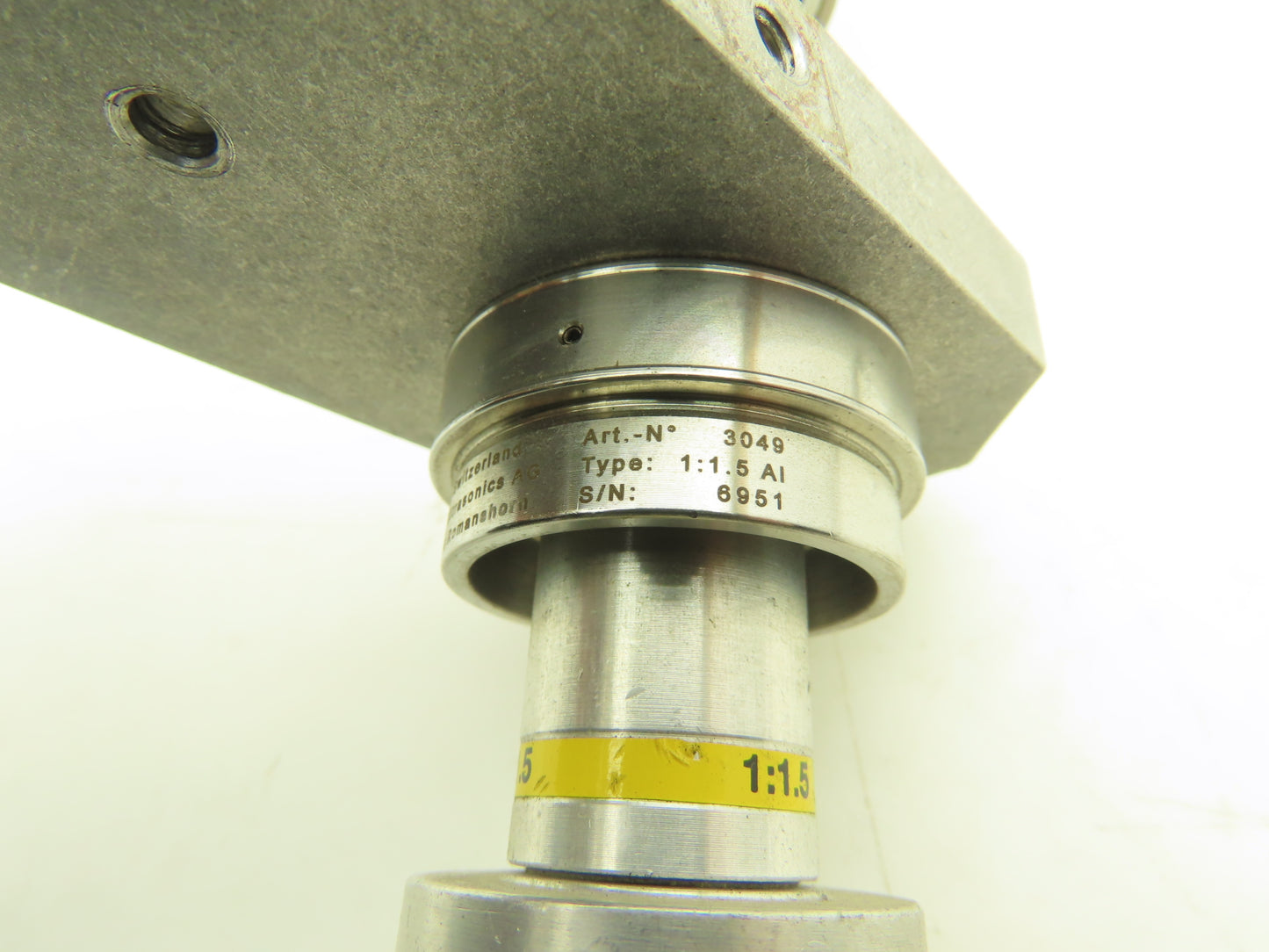 Rinco C35-4-11-802 Ultrasonic Welding Transducer Converter 35kHz w/Booster 1:15