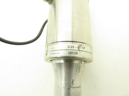 Rinco C35-4-17 Ultrasonic Welding Transducer Converter 35kHz w/Booster 3047 1:1