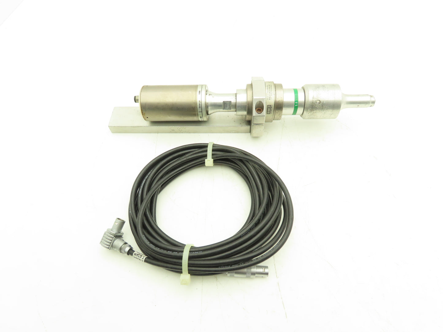 Rinco C35-4-11-802 Ultrasonic Welding Transducer Converter 35kHz w/Booster 1:1