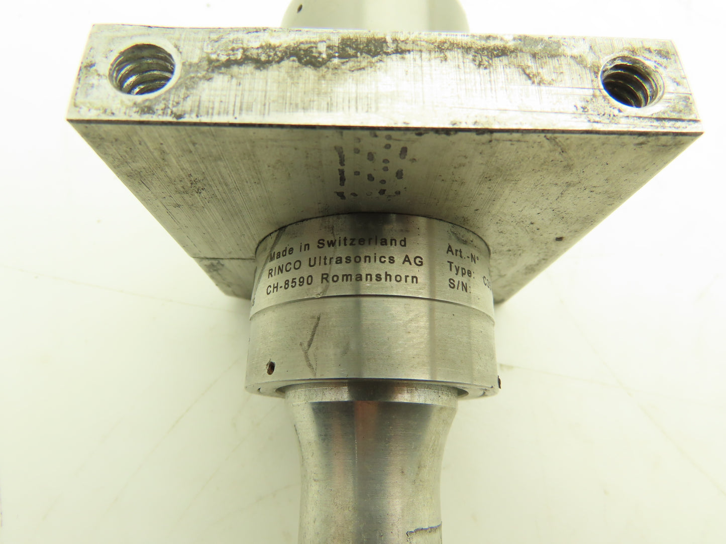 Rinco C35-4-11 Ultrasonic Welding Transducer Converter 35kHz w/Booster 3047 1:1