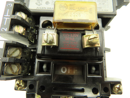 Allen Bradley 500F-COB930 Motor Starter Contactor 25HP 600VAC 3Ph 120VAC Coil