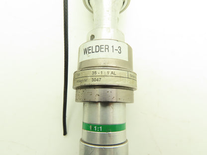 Rinco C35-4-17 Ultrasonic Welding Transducer Converter 35kHz w/Booster 1:1