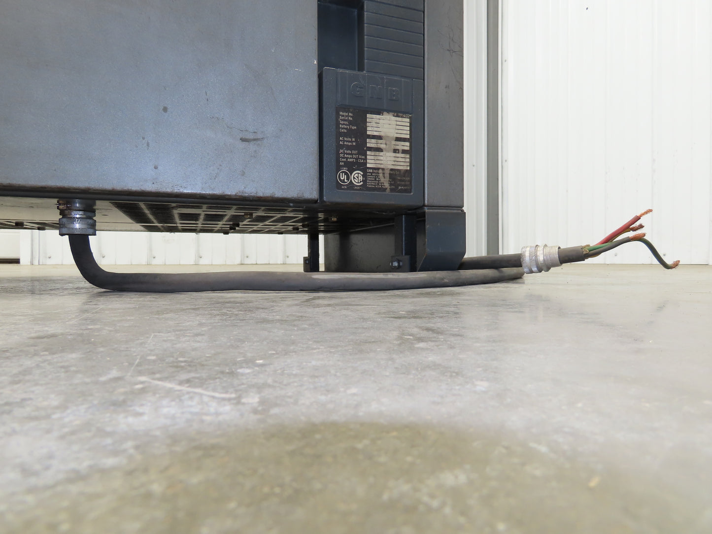 GNB FER100 24-750 T1 Forklift Battery Charger 48V 750Ah 105A 208/240/480V 3Ph