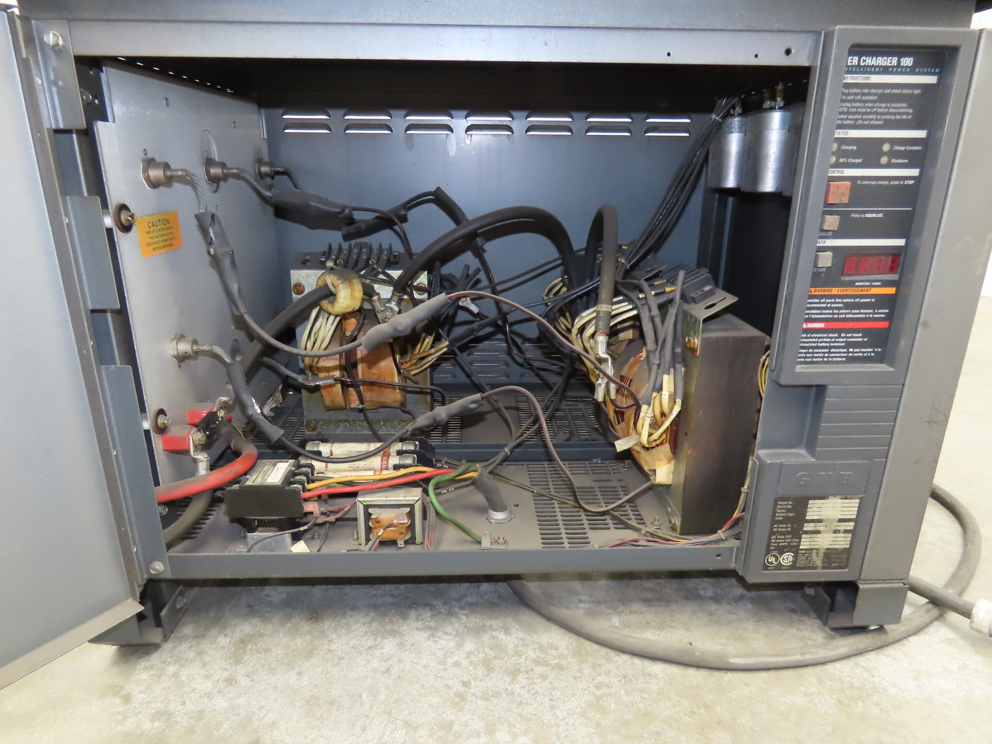 GNB FER100 24-750 T1 Forklift Battery Charger 48V 750Ah 105A 208/240/480V 3Ph