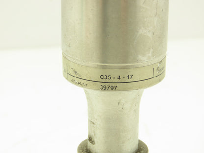 Rinco C35-4-17 Ultrasonic Welding Transducer Converter 35kHz w/Booster 3047 1:1