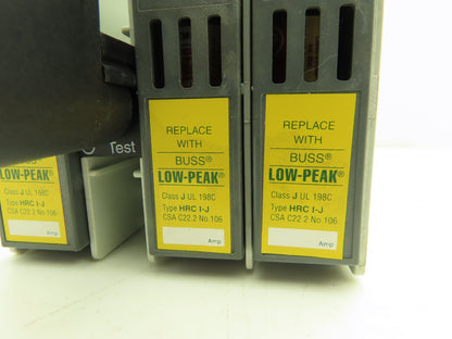 Bussmann CFD 30J3 Fusible Disconnect Switch 3 Pole 30 Amp 600V HRC Type