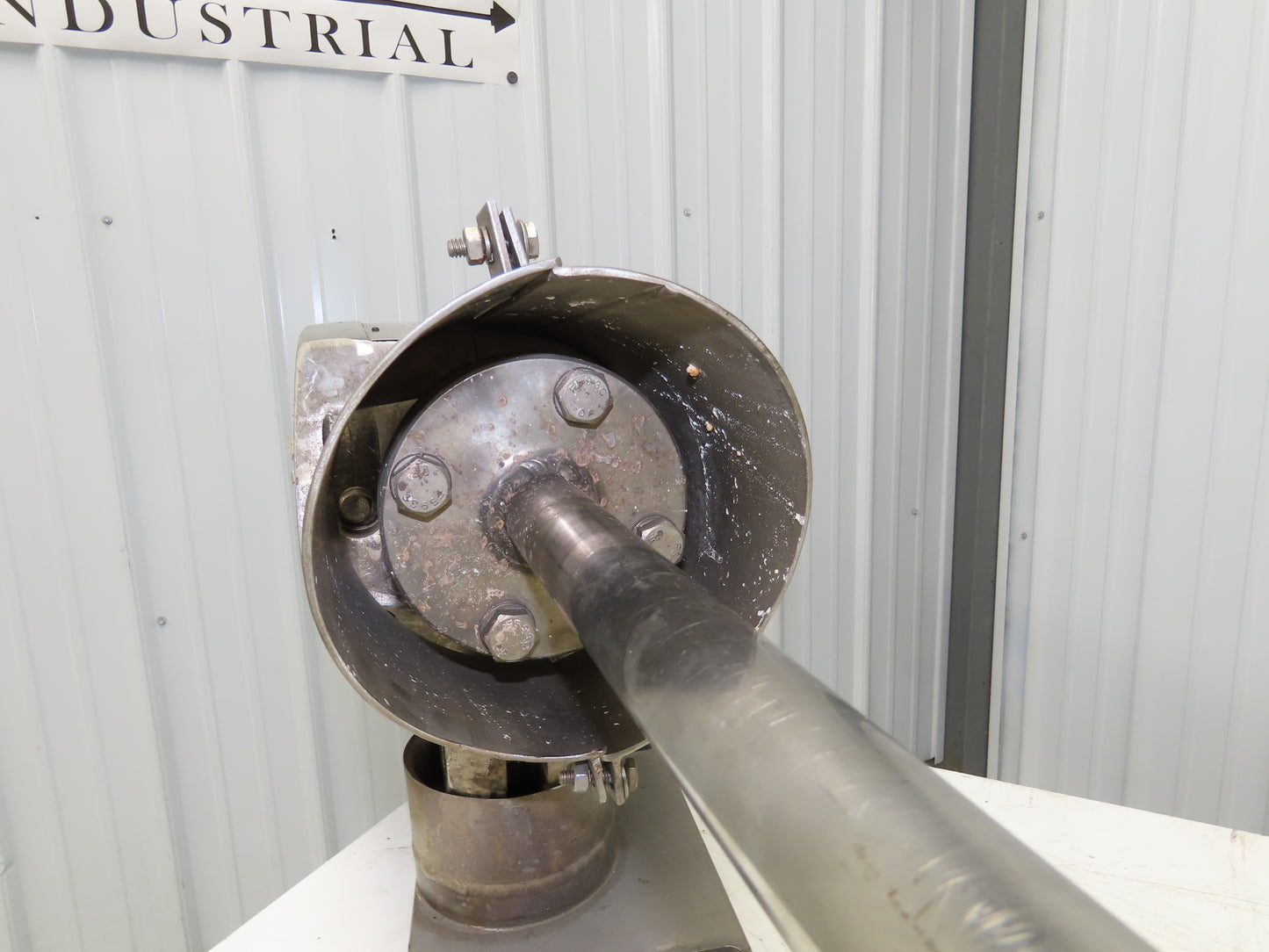 Lightnin XJ-117 Dura-Mix Clamp Tank Mixer Agitator 9"x 55" Impeller 1Hp 3PH