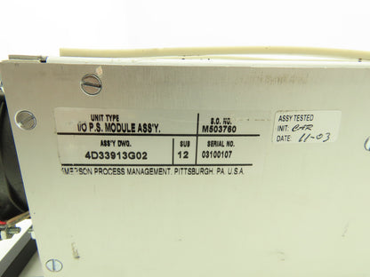 Emerson 4D33913G02 Power Supply 13/24VDC Output 85-264VAC Input