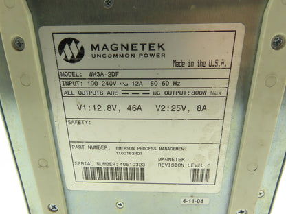 Magnetek WH3A-2DF Power Supply 12/25VDC Output 100-240VAC Input
