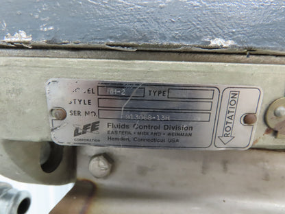 LFE Eastern RH-2 Clamp Tank Mixer Agitator 3.5"x60" Impeller .33Hp 230/460V 3PH