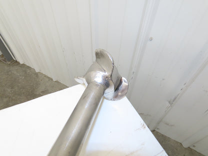LFE Eastern RH-2 Clamp Tank Mixer Agitator 3.5"x60" Impeller .33Hp 230/460V 3PH