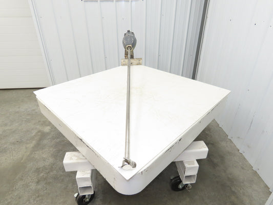 LFE Eastern RH-2 Clamp Tank Mixer Agitator 3.5"x60" Impeller .33Hp 230/460V 3PH