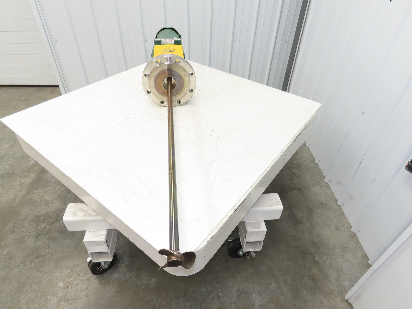 Lightnin SPX Flow X1S50 Flanged Tank Mixer Agitator 4"x 38" Impeller CW .5Hp 3PH