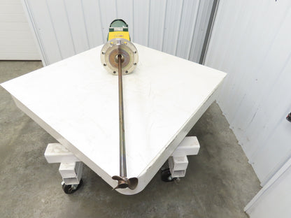 Lightnin SPX Flow X1S50 Flanged Tank Mixer Agitator 4"x 38" Impeller CW .5Hp 3PH